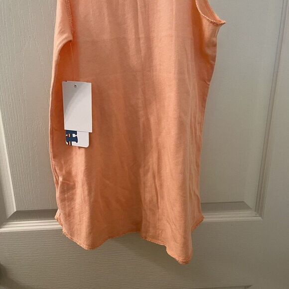 Vintage Havana Racerback Tank Top Peach Girls Size Large 14 NWT - Picture 8 of 8
